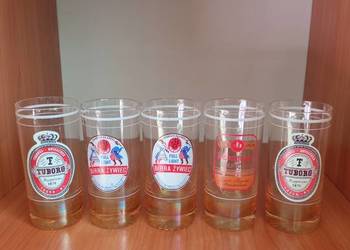 Kufle Birra Żywiec Tuborg PRL