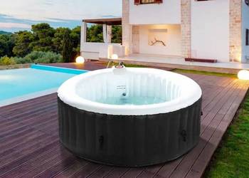 JACUZZI BASEN 800 LITRÓW 4 OSOBOWY 130 DYSZ PODGRZEWANY + POKRYWA + FILTR
