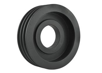 Koło pasowe 220 x 80 x 65 mm na 3 paski B17 do kosiarki bijakowej
