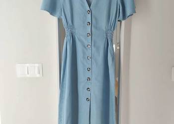 Sukienka MIDI denim Zara rozm. S