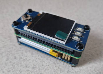 Raspberry Pi Zero 2 WH 512MB + Waveshare UPS Hat + Waveshare LCD TFT