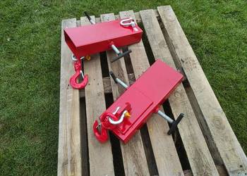 Zawiesie trawers hakowe na jedną widły wózka widłowego  hak ladunkowy