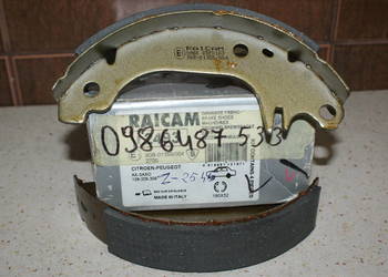 0 986 487 533 - BOSCH - SZCZĘKI HAMULC. PEUGEOT 306 93-01 (-
