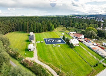 Działka na sprzedaż - Ludźmierz