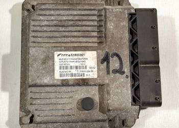 KOMPUTER STEROWNIK SILNIKA FIAT GRANDE PUNTO 1.3 51843361