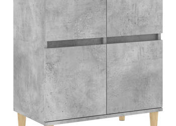 Komoda szarość betonu 60x35x70 cm materiał drewnopochodny WM-819680