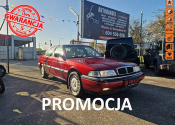 Rover 827 2.7 Benzyna V6 169 KM, Skóra, Automat, Klima, Alufelgi, UNIKAT Z…