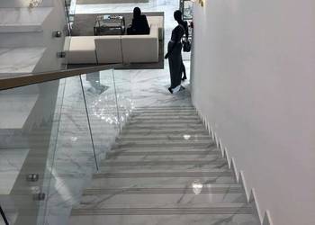 Płytki schodowe 120x30 MARMUR POŁYSK jak PIETRASANTA