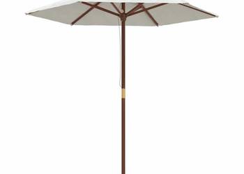 vidaXL Parasol ogrodowy na drewnianym słupku(SKU:363159)