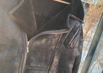 Kożuch męski duży.