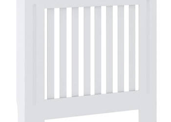 Osłona na kaloryfer MDF biała 78 cm WM-325559