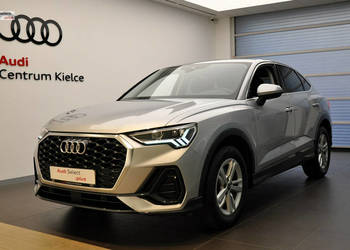 Audi Q3 Sportback 35TFSI 150KM Stronic Virtual Tempomat Led Kamera Ambient…