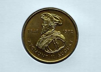 Moneta 2 zł Zygmunt august
