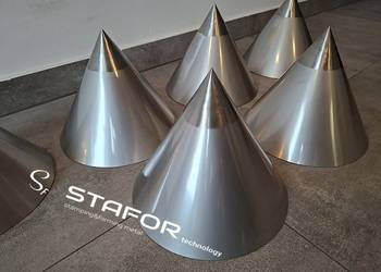 stożek do równomiernego obsypywania