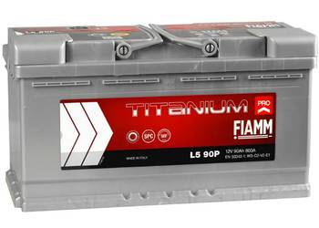 Akumulator 12V 90Ah 800A FIAMM TITANIUM PRO Prawy Plus