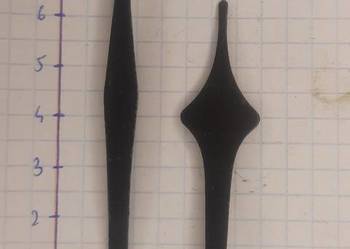 381 Wskazówki starego zegara komplet 2,2x2,2mm 5,5mm