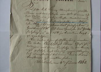 Wieliczka 1863 rok Franz Baron - kopalnia soli, nadzorca szybu