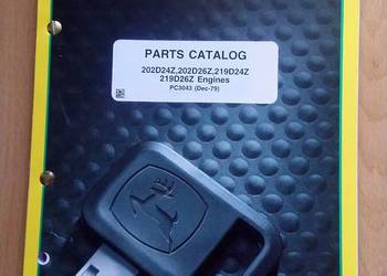 PC3043 Katalog Części Silniki 202D24Z, 202D26Z, 219D24Z, 219
