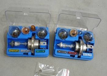 H4 i inne - zestaw żarówek i bezpieczników (nowe)