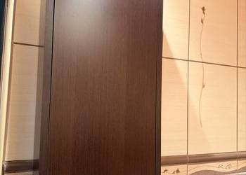 Szafka wisząca łazienkowa brązowa 72 cm półka ścienna nowoczesna pojemna