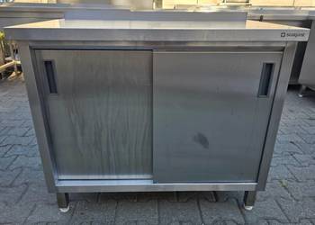 Stół Gastro Z Drzwiami - Szafka - 100/60/85 cm - M.1816 N