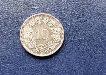 Stare monety 10 rappen 2009 Szwajcaria