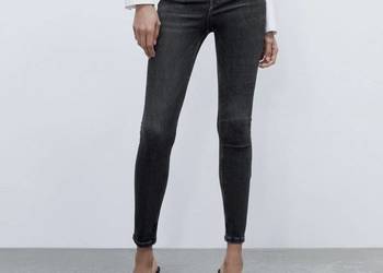 jeansy Zara skinny vintage sculpt high waist wysoki sta