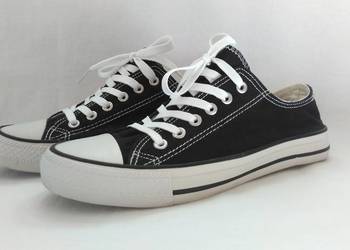 TRAMPKI czarne r. 37 Unisex stan db