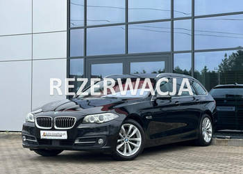 BMW 525 Bixenon LED El.klapa Skóra Asystent Czujniki Navi Hak Serwis GWARA…