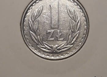 1 złoty 1985 r.- nr. 2 - około mennicze