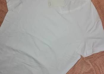 RESERVED Nowa z metką bluzka koszulka t-shirt biały basic klasyczny BAWEŁNA