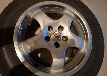 Alufelgi z oponami R15, 5x100 Toyota.