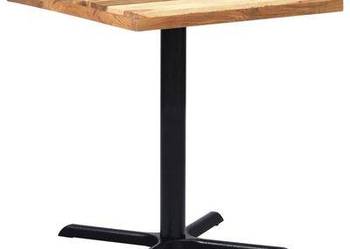 vidaXL Noga stołu bistro czarna 76x76x72 cm żeliwo(SKU:325431)