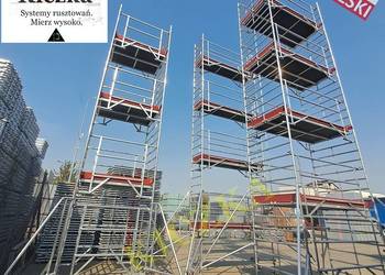 RUSZTOWANIA PRZEJEZDNE Jezdne Rusztowanie ALUMINIOWE do 13m- Hurtownia