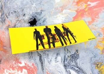 Naklejka KillBill 15 x 5 cm drift slap kill bill