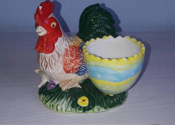 Ceramiczna ozdoba w kształcie kurczaka