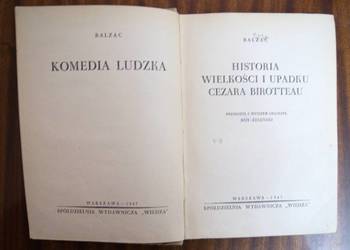 H. Balzac - Historia wielkości i upadku Cezara Birotteau