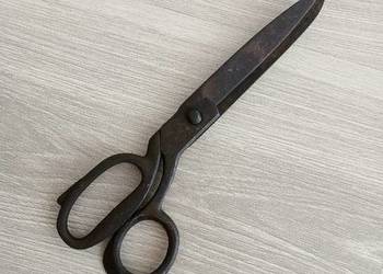 Stare nożyce krawieckie Gerlach 8" / 20 cm PRL Vintage Retro