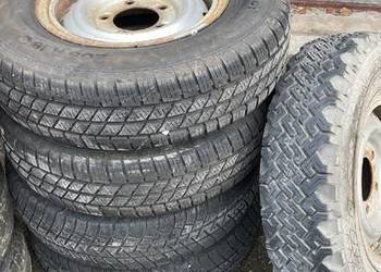 205 R16C Koła Toyota Land Cruiser 16 C 4 Koła Opony jak Nowe 5 Zapas Zapaso