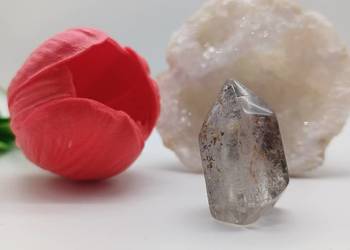 Naturalny kwarc fantomowy stożek 16g kolekcja 32mm #82