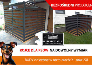 Kojec dla Psa , KOJCE dla Psów ,Dowolne Rozmiary , Zadaszenie - ESSTAL-