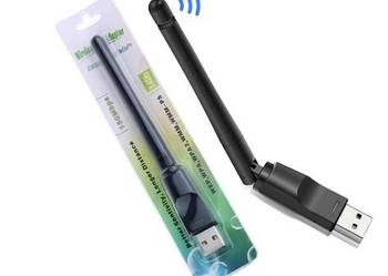 NOWA karta sieciowa WiFi na USB z antenką | adapter MT7601