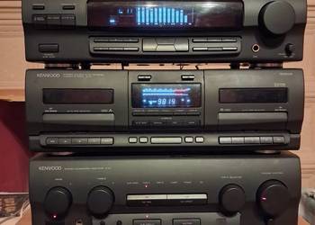 3 segmenty Kenwood  Wzmacniacz, Deck, korektor