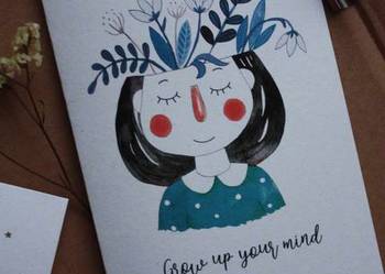 Kartka okolicznościowa - Grow up your mind