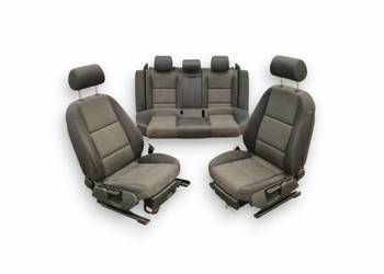 KMPL.FOTEL FOTELE PRZÓD KANAPA TYŁ AUDI A6 C6 KOMBI AVANT MATERIAŁ