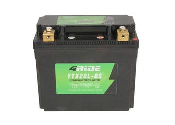 Akumulator motocyklowy 4 RIDE YTX20L-BS LI-ION 12V 370A (Litowo-jonowy, Pra