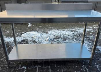 Stół Gastronomiczny z Półką 150/60/85 cm M.1326 N