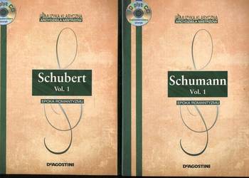 Arcydzieła Mistrzów Schubert Vol.1 , Schuman Vol.1 10 płyt CD