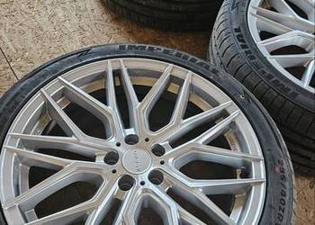 Nowe felgi + opony R18 5x100 seat vw subaru audi itp.