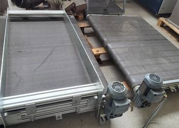 Tasmociąg płaski, przenośnik taśmowy 900 x 1300 mm - 2 sztuki - mkvplast.pl